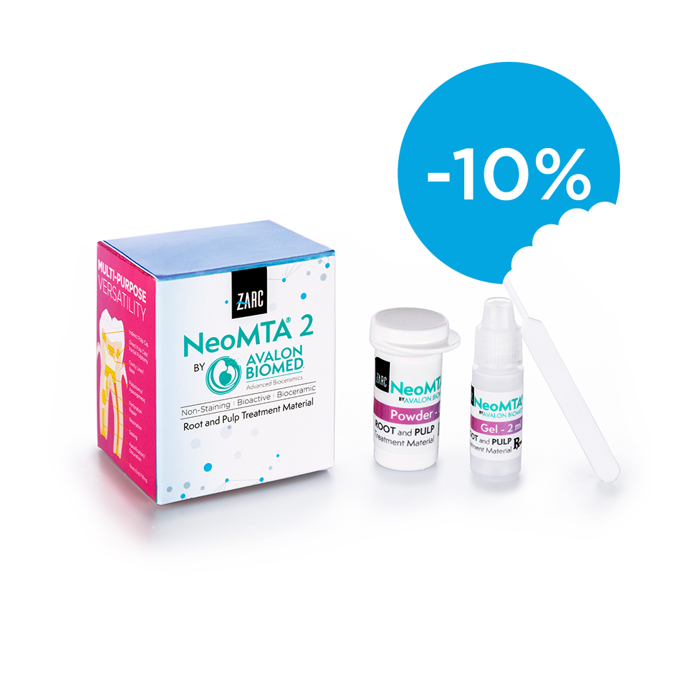 Cemento reparador NeoMTA 2® de Zarc | IPG Dental
